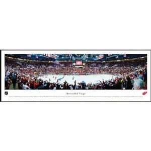  Detroit Red Wings   Joe Louis Arena   Framed Poster Print 