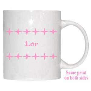  Personalized Name Gift   Lor Mug 