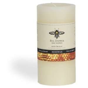  Long lasting Hand cast 100% Pure Beeswax Candle, 3 inch x 