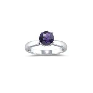  1.3 Amethyst Ring in 14K White Gold 6.5 Jewelry