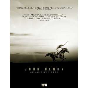  John Henry A Steel Driving Race Horse Movie Poster (11 x 