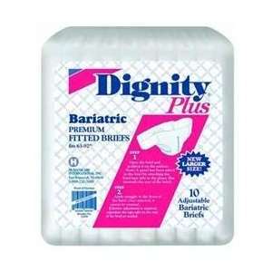  Dignity Plus Fitted Adult Bariatric Brief   Case of 4 