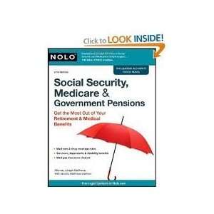   Government Pensions (9781236600899) Joseph Matthews Attorney Books