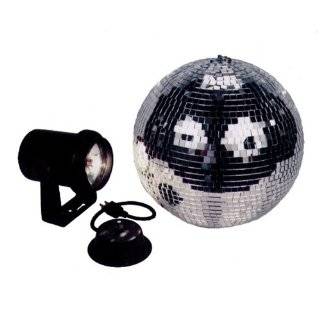 American Dj Mb8 Combo 8 Inch Mirror Ball Kit With Battery Powered 