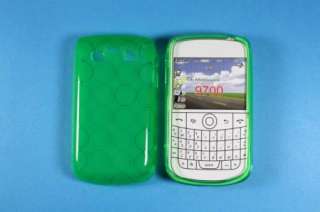 3x BlackBerry Bold 9780 Gel Skin Case +Screen Protector  