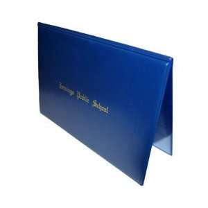  Black 5 3/4 x 8 3/4 Diploma and Certificate Holder 