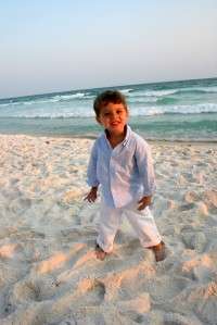 Kellys Kids blue gingham shirt & white shorts beach Easter 2 2t 
