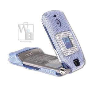   V3 Sparkle Cell Phone Case   Light Blue Cell Phones & Accessories