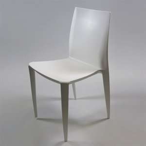  Fine Mod Imports FMI2015 Square Dining Chair, White