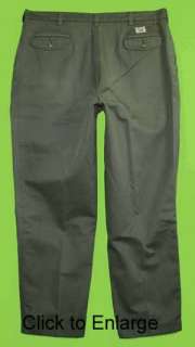 Savane sz 40 x 32 Mens Khakis Green Dress Pants 3A63  