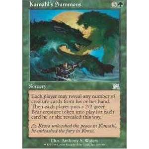  Magic the Gathering   Kamahls Summons   Onslaught Toys 