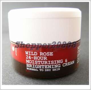 Korres Wild Rose 24 Hour Moisturizing & Brightening Cream FULL SIZE 