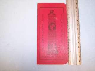 JJ678 Vintage 1916 Kondon Nasal Catarrh Cold and Fever Jelly Pocket 