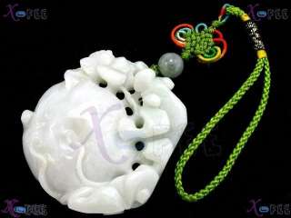 New Handmade Carved Jade Jewelry Lucky Animal Pendant  