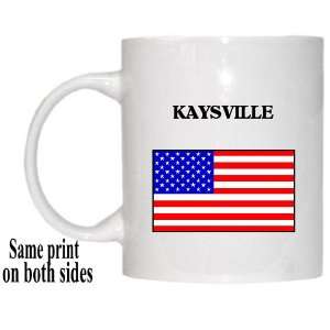 US Flag   Kaysville, Utah (UT) Mug 