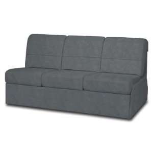  Mission Federal Faux Leather Armless TB Couch