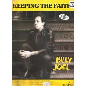  Sheet Music Keeping The Faith Billy Joel 181 Everything 