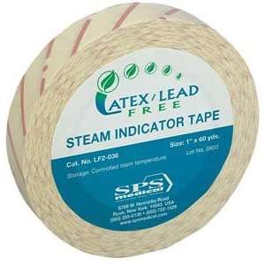  1“ Latex/Lead Free Steam Indicator Tape Health 