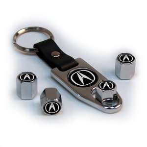  Acura Valve Caps & Key Fob Licensed Automotive