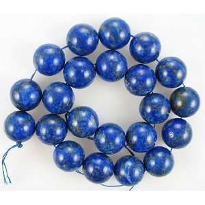  A+ 18mm lapis round beads 16 strand