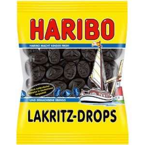 Haribo Lakritz Drops Gummi Candy 200 g Grocery & Gourmet Food