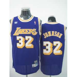  Los Angeles Lakers Magic Johnson Adidas Jersey New/Tags 