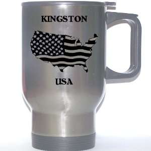  US Flag   Kingston, New York (NY) Stainless Steel Mug 