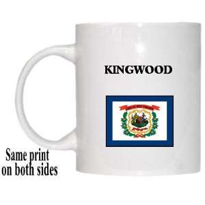  US State Flag   KINGWOOD, West Virginia (WV) Mug 