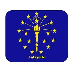  US State Flag   Lafayette, Indiana (IN) Mouse Pad 
