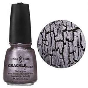China Glaze Nail Polish Lacquer Metal Crackle Latticed Lilac # 80764 