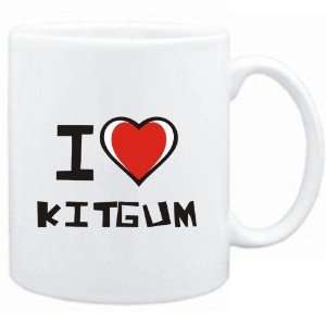  Mug White I love Kitgum  Cities