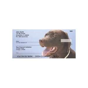  Chocolate Labradors Personal Checks