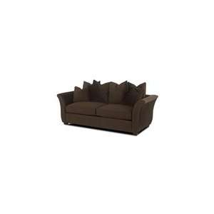  Klaussner Jolly Sofa in Chocolate