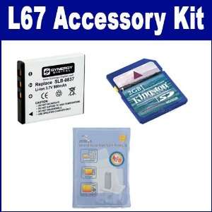  Samsung L67 Digital Camera Accessory Kit includes ZELCKSG 