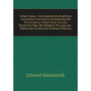   Kniglich Preussische . Eldena Bei Greifswald (German Edition) Edward