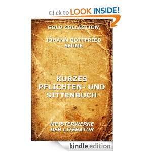 Kurzes Pflichten  und Sittenbuch für Landleute (Kommentierte Gold 