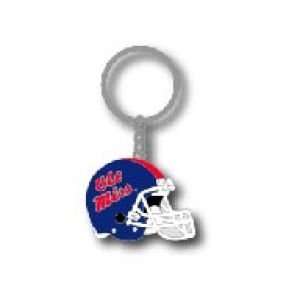  Mississippi Rebels Metal Helmet Key Ring Aminco Sports 