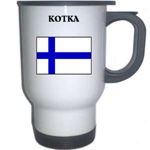  Finland   KOTKA White Stainless Steel Mug Everything 