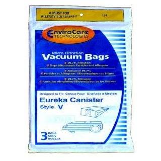 eureka style v vacuum bags 3 pack buy new $ 4 35 8 new from $ 2 69 in