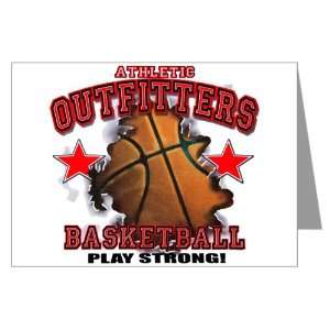   Card Athletic Outfitters Basketball Play Strong 