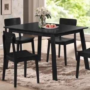  Boraam 18511 Torino Table in Black Furniture & Decor