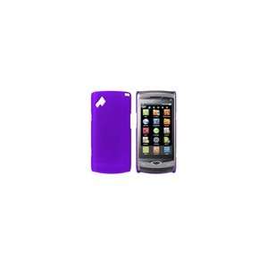  Samsung WAVE S8500 Purple Back Protector Cover Cell 