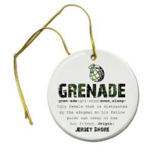  Creative Clam Grenade Jersey Shore Slang Fan 2 7/8 Inch 