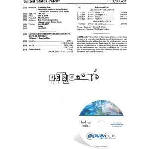  NEW Patent CD for METHOD OF DESTROYING FERROCONCRETE, ROCK 