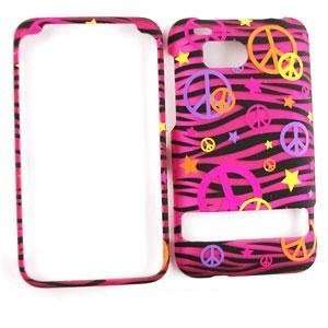  HTC Incredible HD Transparent Design Colorful Peace Signs 