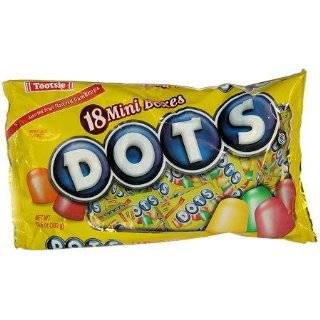 Dots Original Candy, Assorted Flavors, 2.25 Ounce Boxes (Pack of 24)