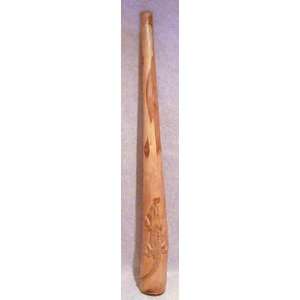  Carved Croc Hardwood Didgeridoo Musical Instruments