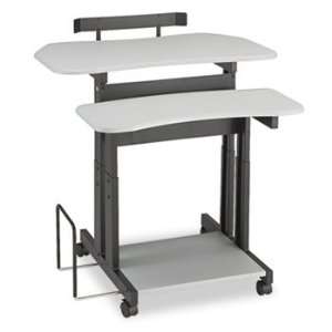  BALT® Freedom Adjustable Desk WORKSTATION,ADJST,GY 