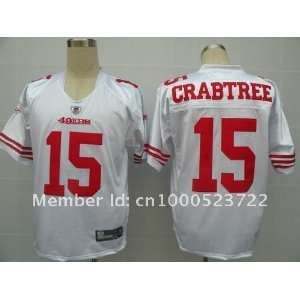   michael crabtree 15 white color football jerseys sports jersey Sports