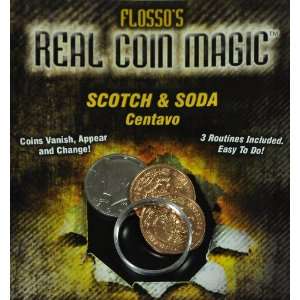    Flossos Scotch and Soda   Amazing Coin Trick Toys & Games